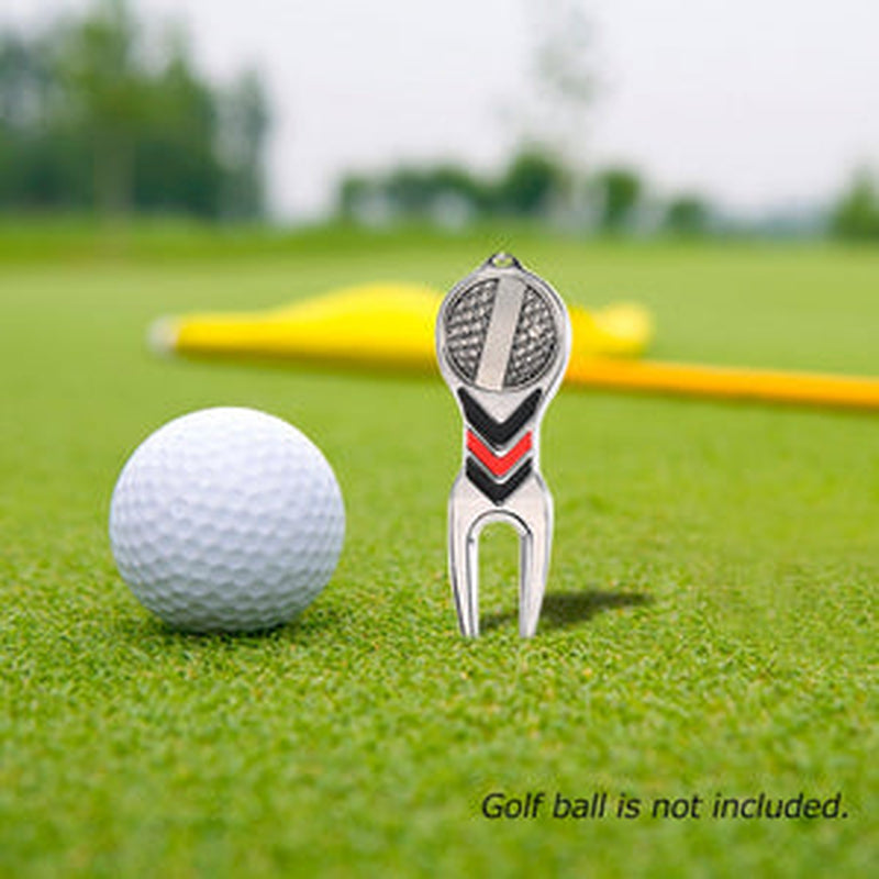 Golf Green Fork with Mark Golf Mark Golf Accessories Support