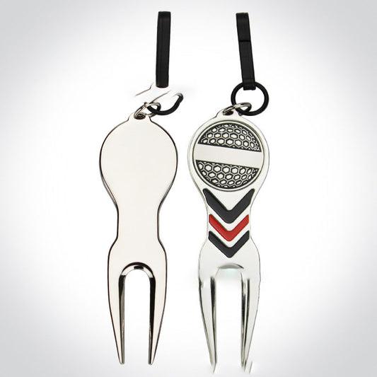 Golf Green Fork with Mark Golf Mark Golf Accessories Support